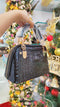 Crocodile Printed Lady Handbag